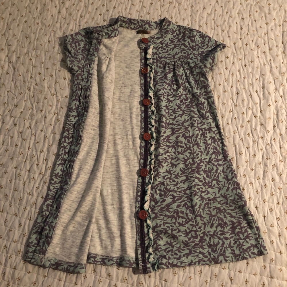 Matilda Jane “YOU & ME” June Bug Button Up Dress - Picture 6 of 6